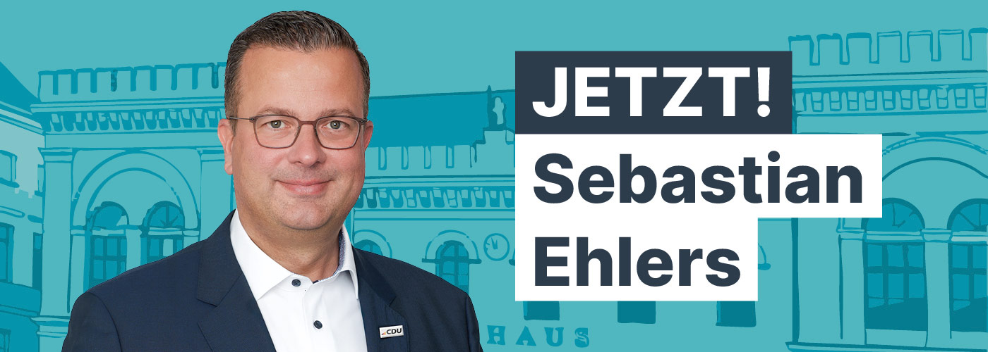 CDU OB-Kandidat Sebastian Ehlers
